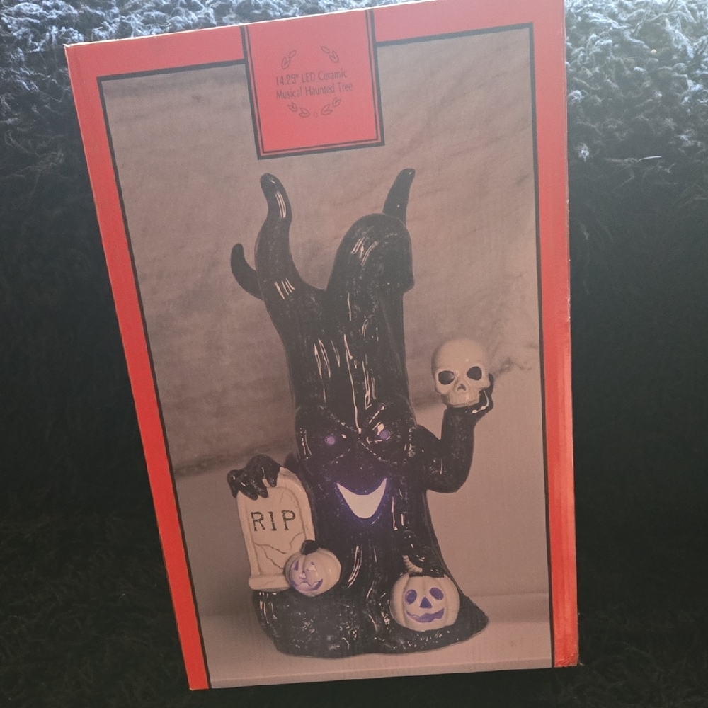 Halloween LED Tree Decor Hallmark